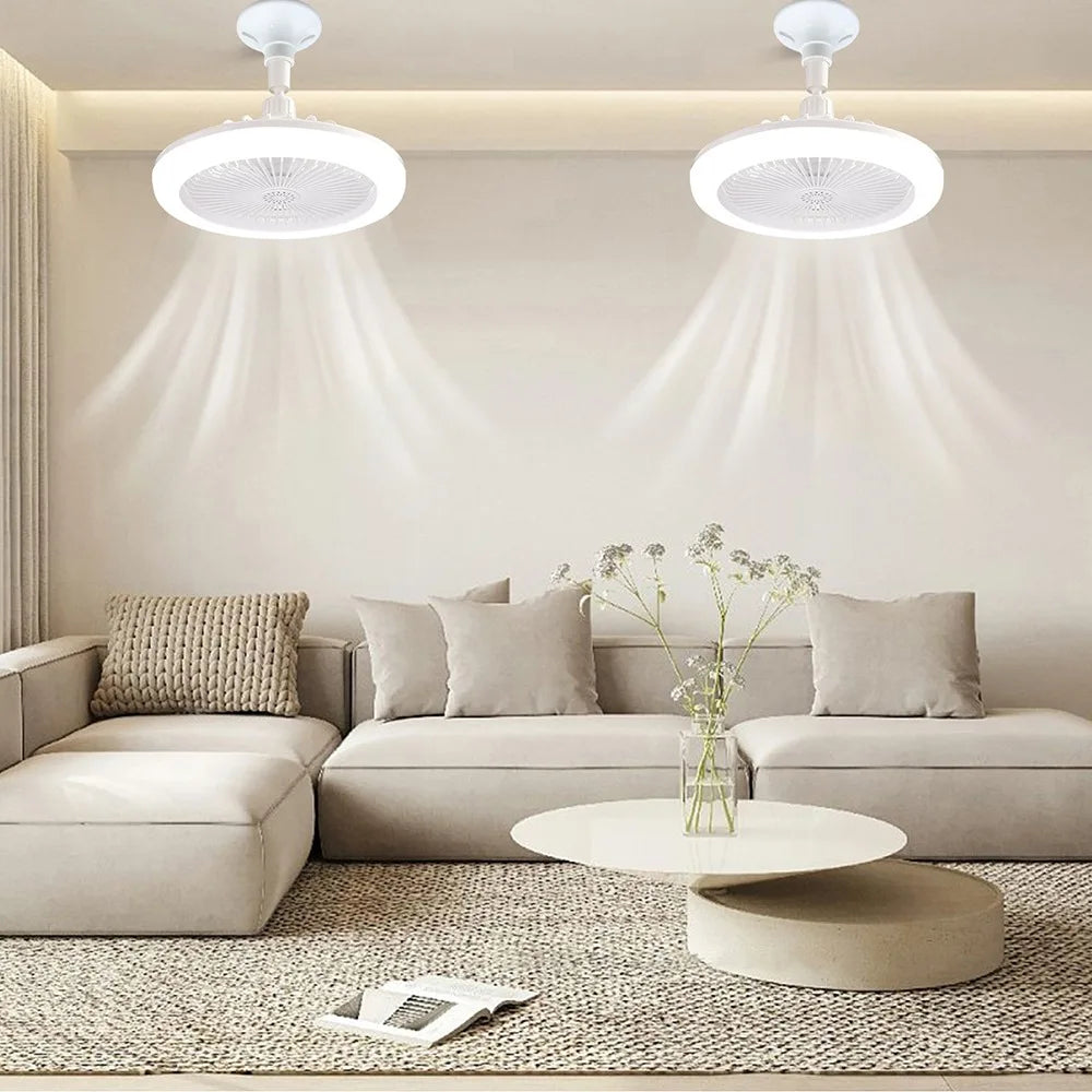 AeroGlow™ LED Ceiling Fan – Remote-Controlled, Quiet & Energy-Efficient 2-in-1 Light and Ventilation System