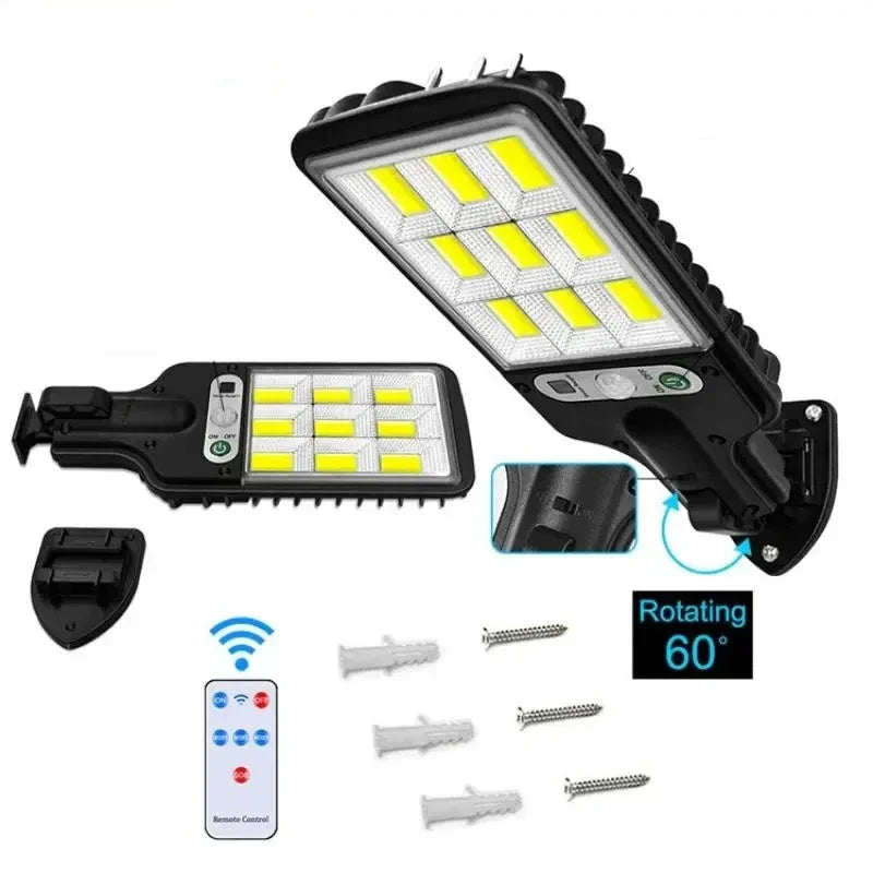 BrilloSolar™ Motion Sensor LED Lights – Waterproof, Solar-Powered & Weather-Resistant