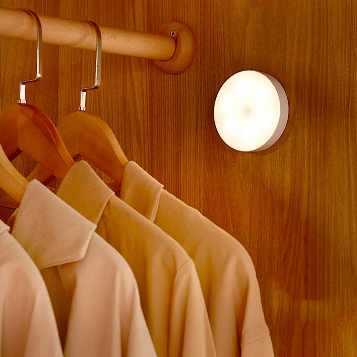 LumoSense™ LED Motion Sensor Light – Smart, Rechargeable & Energy-Efficient Illumination
