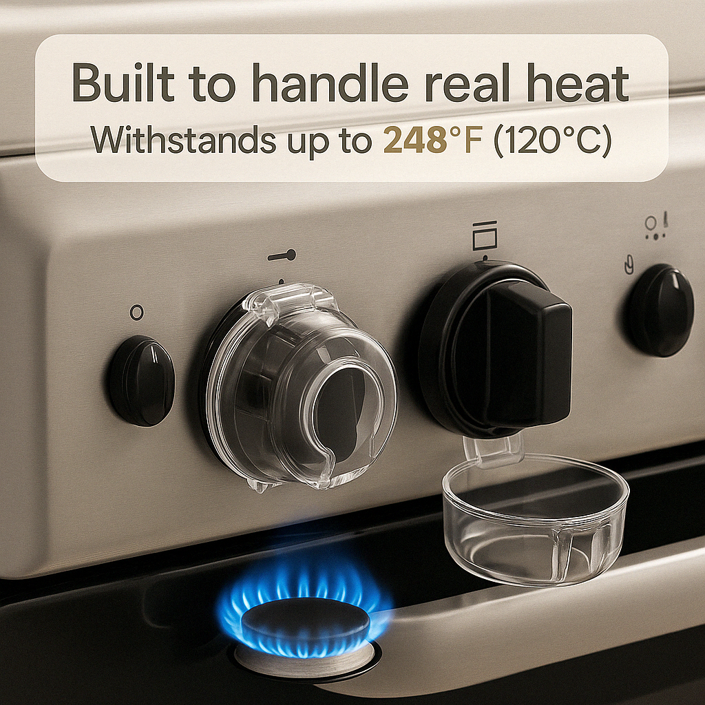 Vuxeco™ Oven Knob Safety Covers